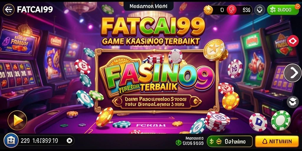 Tampilan gameplay menarik dari FATCAI99 dengan nuansa Kasino yang autentik.