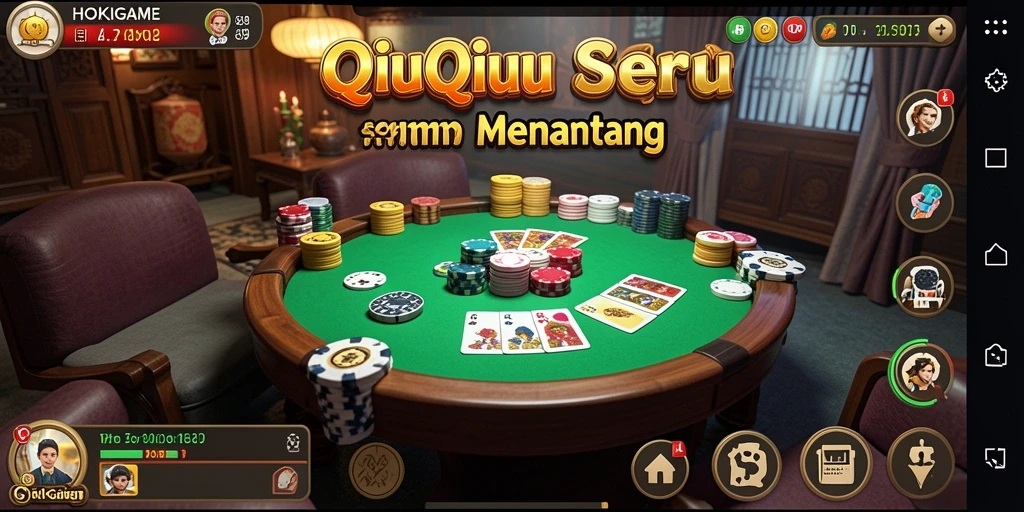 Tampilan gameplay HOKIGAME yang seru dan menantang.