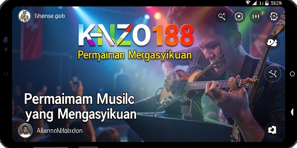 Tampilan gameplay KENZO188 yang menarik dan interaktif.