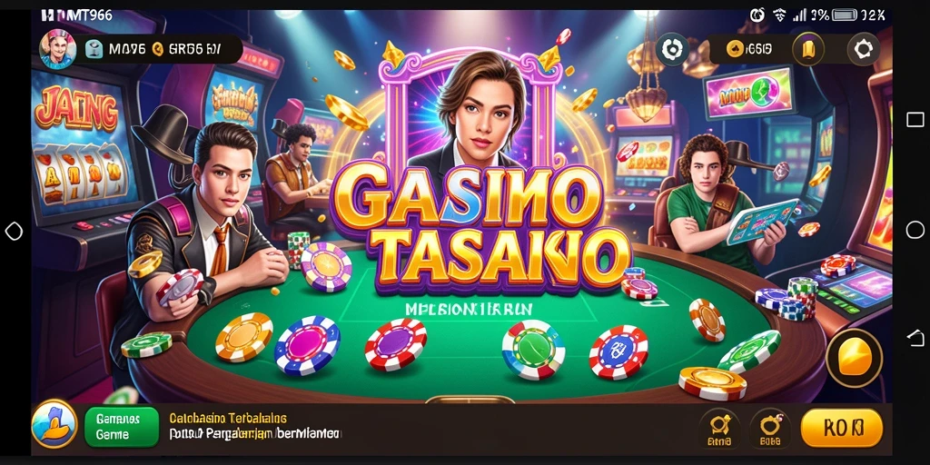 Tampilan utama gameplay Kasino di MT966 yang menakjubkan.