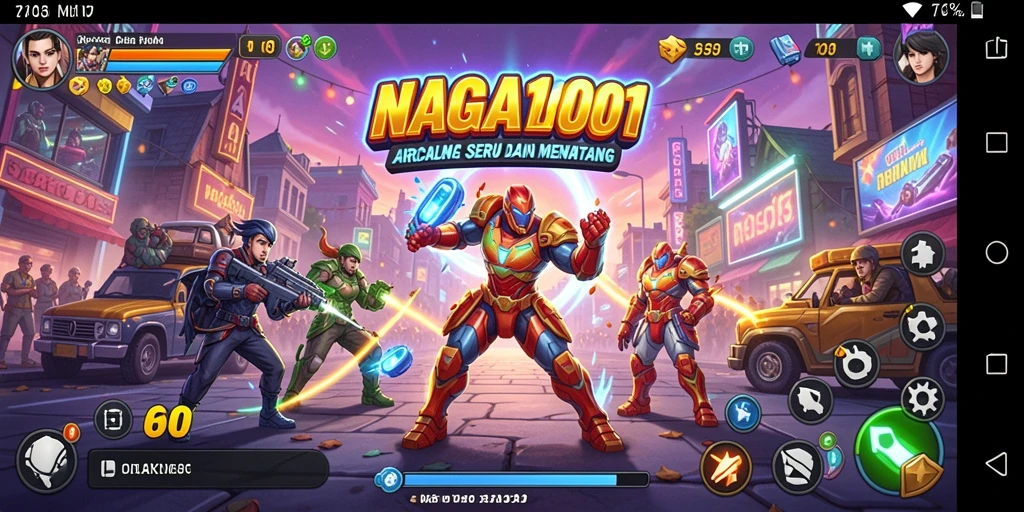 Screenshot gameplay NAGA1001 yang penuh aksi Arcade.