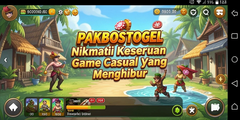 Screenshot menunjukkan gameplay PAKBOSTOGEL yang seru dan menarik.